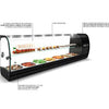 SAYL - VITRINA REFRIGERADA SLIM TAPAS
