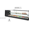 SAYL - VITRINA REFRIGERADA SLIM TAPAS