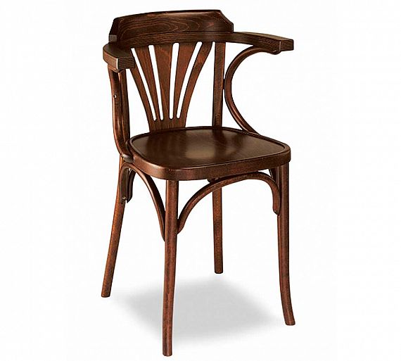 MUEBLES ROMERO - SILLA CON BRAZOS 30