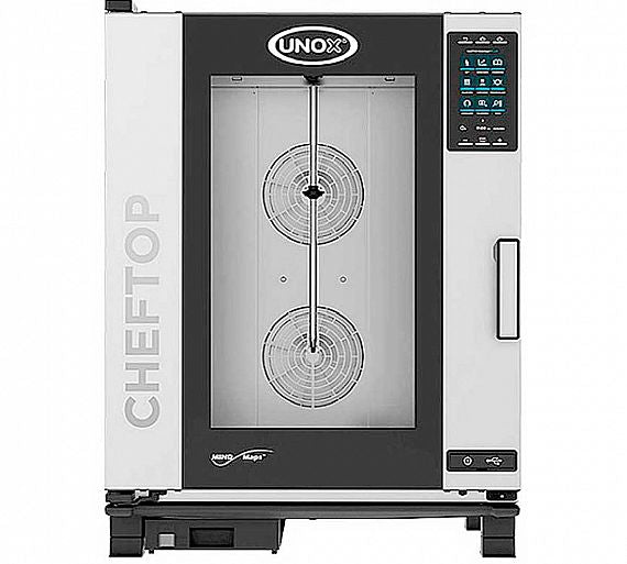 UNOX – HORNO CHEFTOP MIND.MAPS PLUS COUNTERTOP 10 GN 1/1 - GAS - XEVC-1011-GPRM