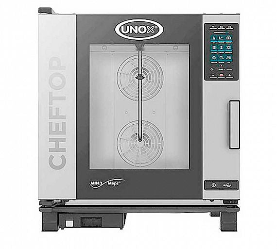 UNOX – HORNO CHEFTOP MIND.MAPS PLUS COUNTERTOP 7 GN 1/1 ELÉCTRICO - XEVC-0711-EPRM