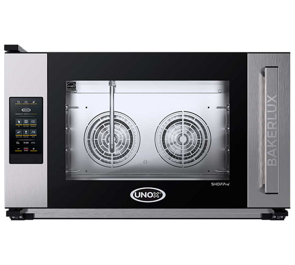 UNOX - HORNO BARKERLUX SHOP.PRO ROSELLA MATIC TOUCH - XEFR-04EU-ETRV - Cierre Eléctrico y Puerta Lateral