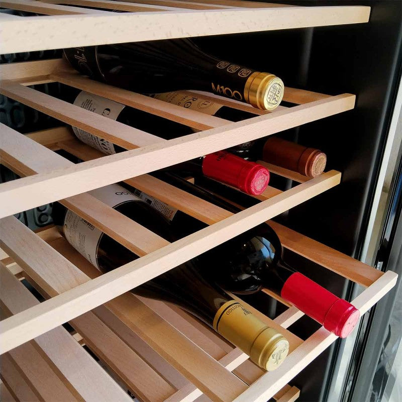 CAVE VINUM - VINOTECA 40 BOTELLAS CON BALDAS DE MADERA CV-40-CWS