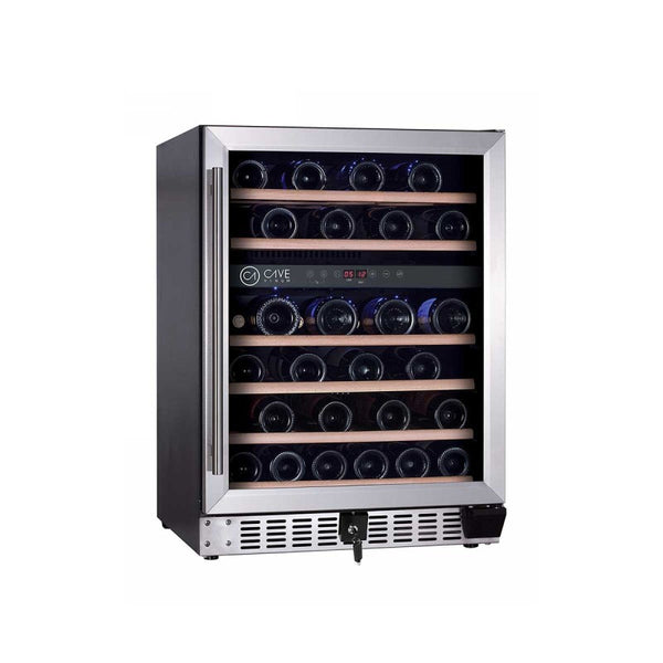 CAVE VINUM - VINOTECA DOBLE TEMPERATURA 46 BOTELLAS CV-46-2T