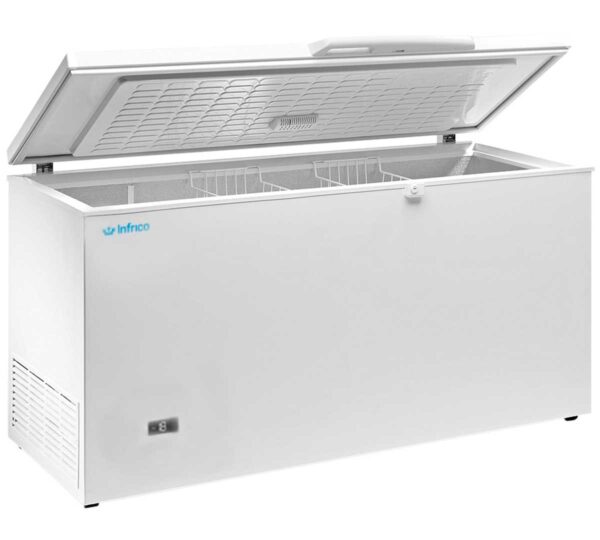 INFRICO - ARCÓN CONGELADOR TAPA ABATIBLE HF 550 AL HC