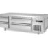CORECO - MESA FRÍA BAJA COCINA GN 2/1 KBR-65 - FONDO 700 - 4 CAJONES