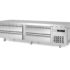 CORECO - MESA FRÍA BAJA COCINA GN 2/1 KBR-83 - FONDO 700 - 4 CAJONES