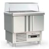 CORECO – MESA FRÍA SALADETTE GN 1/1 ENCIMERA ABIERTA 2 PUERTAS MFS-100-C