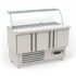 CORECO - MESA FRÍA GN 1/1 COMPACTA KEBAB 3 PUERTAS MFK-140