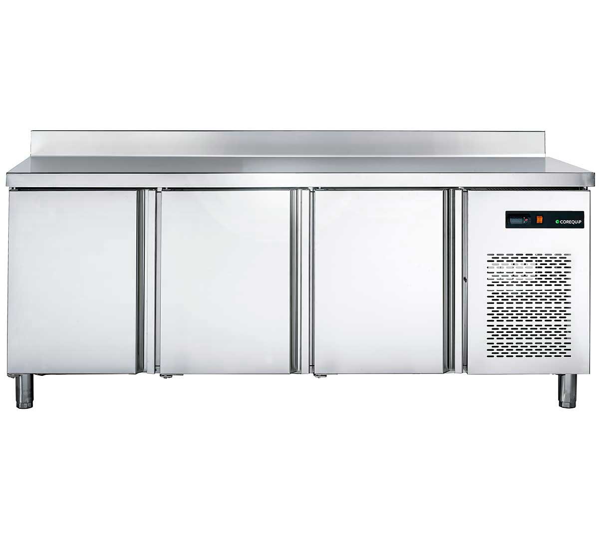 COREQUIP - MESA FRÍA PROFESIONAL SNACK 3 PUERTAS MR20003