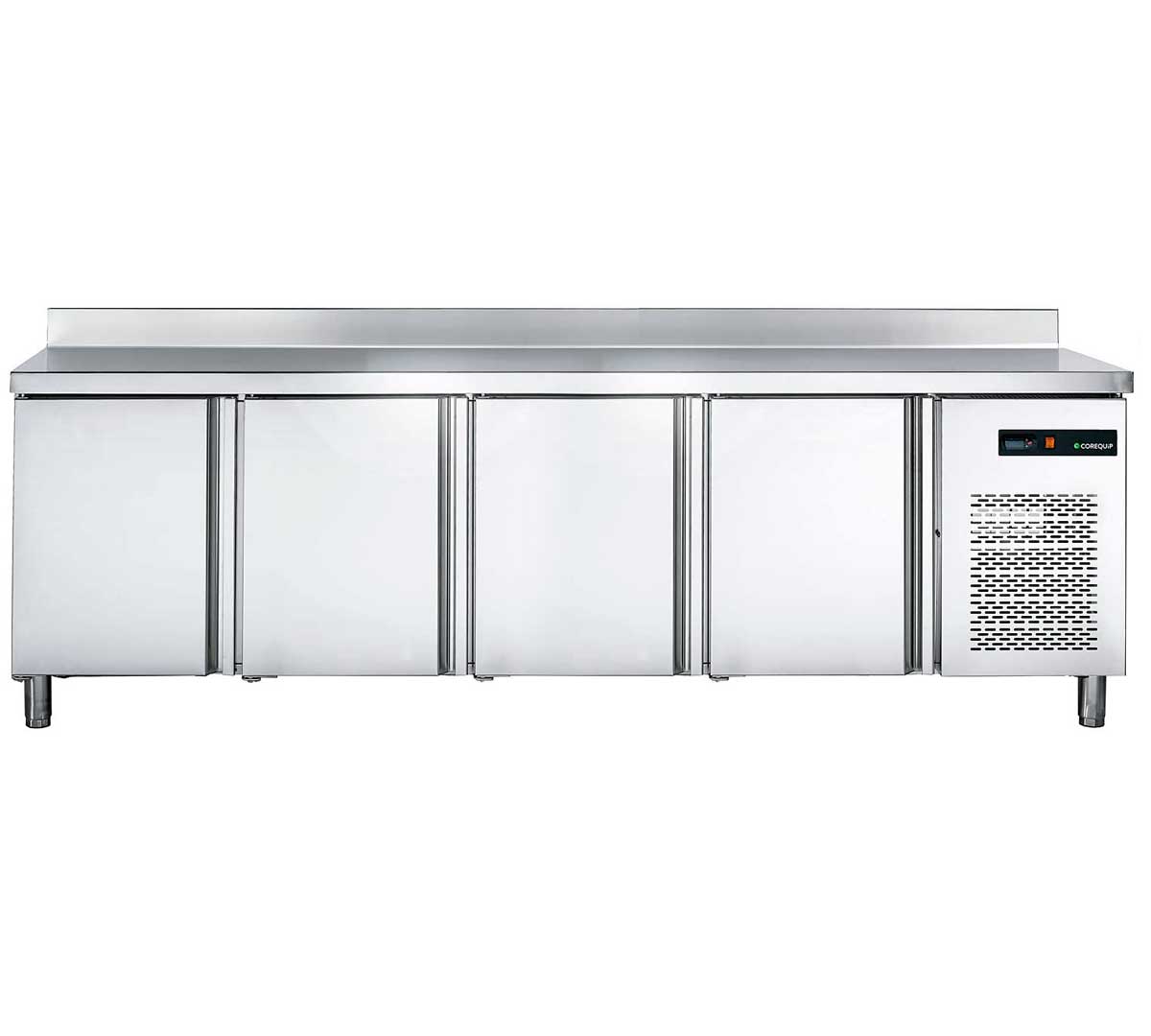 COREQUIP - MESA FRÍA PROFESIONAL SNACK 4 PUERTAS MR25004