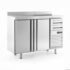 INFRICO - MESA REFRIGERADA FRENTE MOSTRADOR 2 PUERTAS FMPP 1500 II
