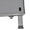 PLANCHA A GAS 60cm EN ACERO LAMINADO DE 6mm 60PGLN