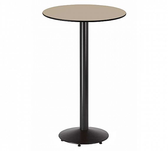 La Mesa Alta Compact Basic 3034 de Muebles Romero es un modelo sólo apto para interiores. La estructura tiene la base de hierro y el tubo acerado pintado en titanio. El tablero es de compacto y está disponible en 4 colores. Sus principales características son las siguientes: Base de hierro fundido. Tubo acerado plastificado color negro. Tablero Compact basic. La base incorpora tacos reguladores de altura. Indicada sólo para uso interior. Se entrega desmontada. Sus dimensiones son: Tablero 60 y 70 cm de diámetro. Altura 110 cm. Colores disponibles: Arena. Blanco. Negro. Pizarra. Esta mesa también está disponible en material werzalit, compact premium, chapado haya y melamina. Puedes consultar los colores y acabados disponibles según material en este documento. Consúltanos para más informac