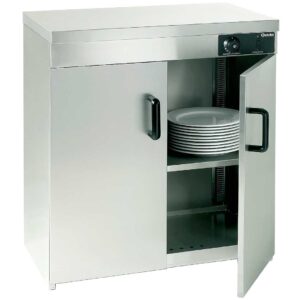 BARTSCHER - ARMARIO CALENTADOR DE PLATOS DOBLE - CAPACIDAD 110 A 120 PLATOS