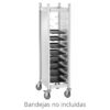BARTSCHER - CARRO PORTA BANDEJAS AT1000-GN - 10 BANDEJAS