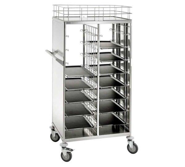 BARTSCHER - CARRO PORTA BANDEJAS TT1600 - 16 BANDEJAS