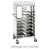 BARTSCHER - CARRO PORTA BANDEJAS TT1600 - 16 BANDEJAS