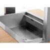 BARTSCHER - CARRO BUFFET BAÑO MARÍA 3 GN 1/1 - FONDO 125CM