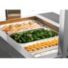 BARTSCHER - CARRO BUFFET BAÑO MARÍA 3 GN 1/1 - FONDO 125CM