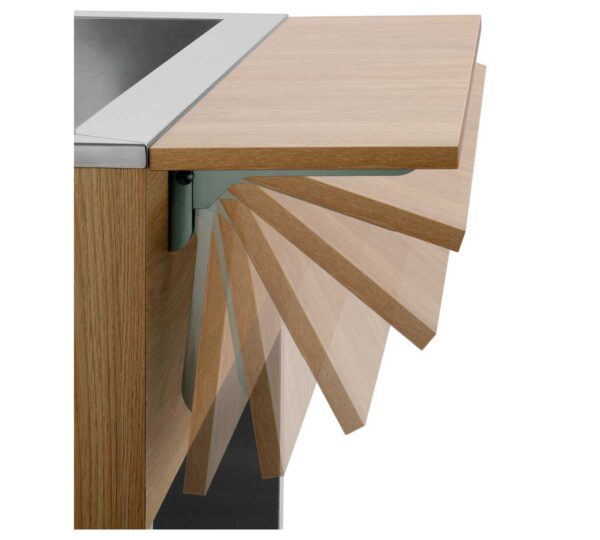 BARTSCHER - CARRO BUFFET BAÑO MARÍA 3 GN 1/1 - FONDO 125CM