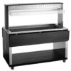 BARTSCHER - CARRO BUFFET BAÑO MARÍA 4 GN 1/1 - FONDO 125CM