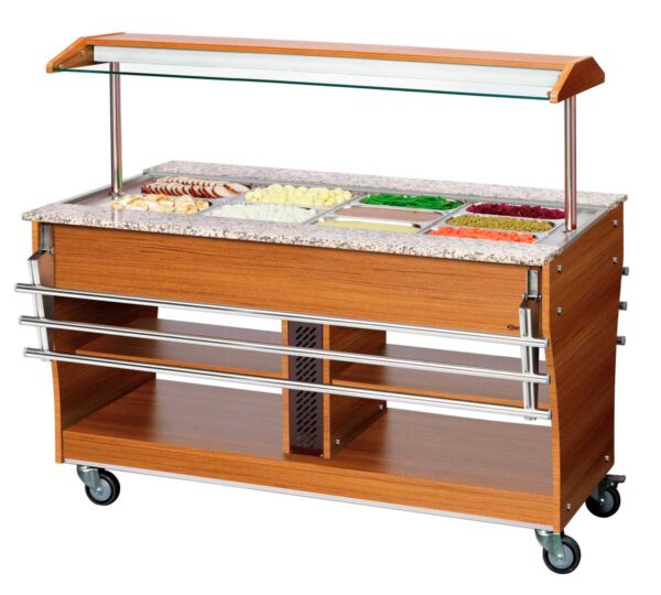 BARTSCHER - CARRO BUFFET BAÑO MARÍA 120x88x137CM