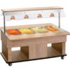 BARTSCHER - CARRO BUFFET KIDS PLACA CALIENTE
