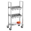 BARTSCHER - CARRO DE CUBIERTOS TBST200 - 3 ESTANTES