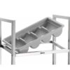 BARTSCHER - CARRO DE CUBIERTOS TBST200 - 3 ESTANTES