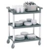 BARTSCHER - CARRO DE SERVICIO TS ADJUTANT - 3 ESTANTES