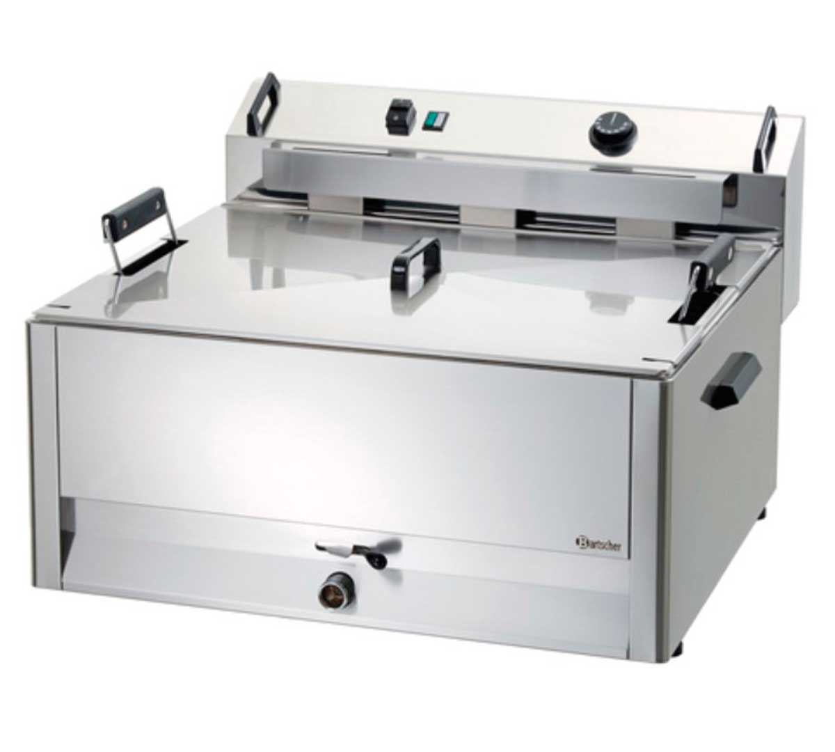 BARTSCHER - FREIDORA PASTELERÍA BF 30E ELÉCTRICA - FONDO 65CM - 1 CUBA 30 LITROS