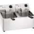 BARTSCHER - FREIDORA SNACK IV ELÉCTRICA - FONDO 62CM - 2 CUBAS 8 LITROS