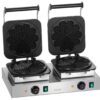 BARTSCHER - GOFRERA DOBLE 2HW211 - PLACA HIERRO - POTENCIA 4,4KW