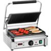 BARTSCHER - PARRILLA DE CONTACTO PANINI 1RDIG - PLACA ACANALADA – ANCHO 41CM - POTENCIA 2,2KW