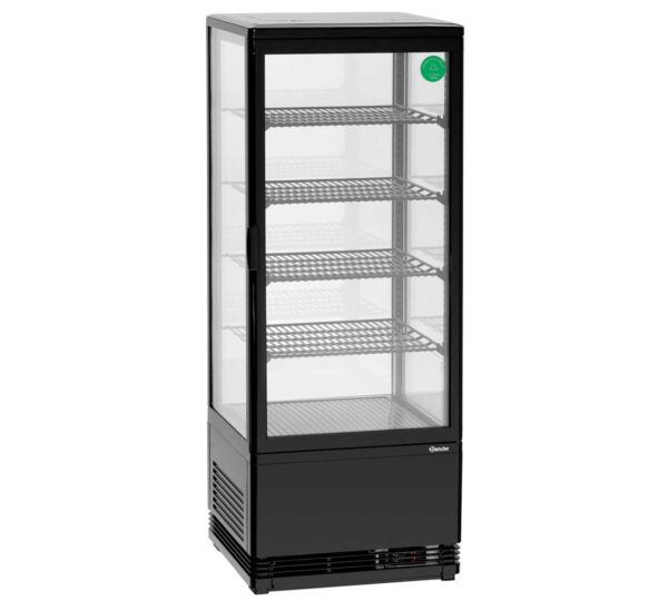 BARTSCHER - VITRINA REFRIGERADORA 98 L - 4 ESTANTES
