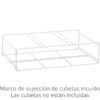 BARTSCHER - VITRINA HELADOS 2X5L-F - 2 CUBETAS