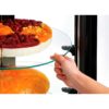 BARTSCHER - VITRINA PASTELERA TARTA 400 LITROS - REFRIGERADA - 6 ESTANTES