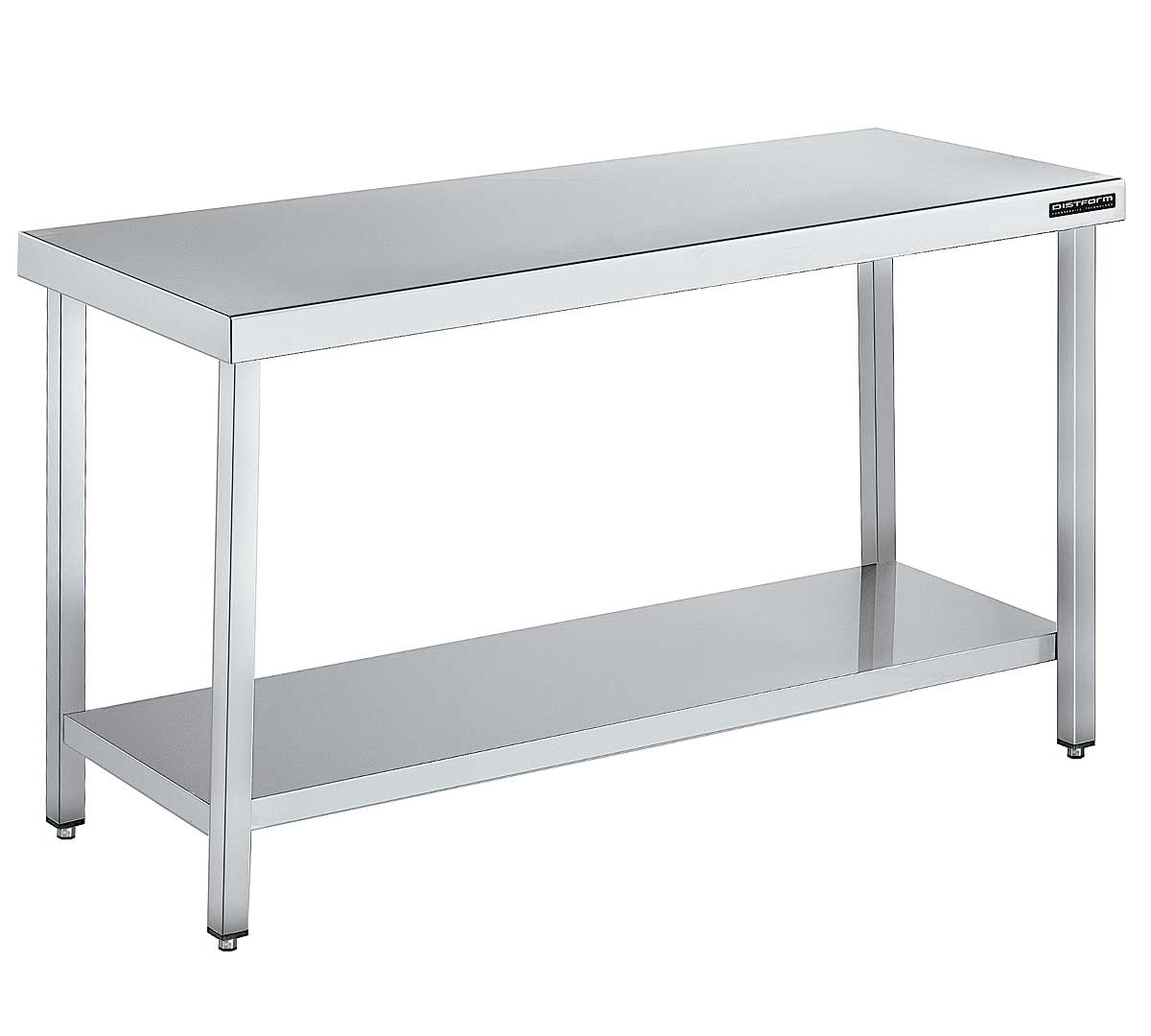 DISTFORM - MESA CENTRAL GAMA 800 CON 1 ESTANTE - FONDO 80CM