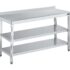 DISTFORM - MESA MURAL GAMA 800 CON 2 ESTANTES - FONDO 80CM