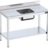DISTFORM - MESA MURAL GAMA 600 CON CUBETA CENTRAL Y ESTANTE - FONDO 60CM