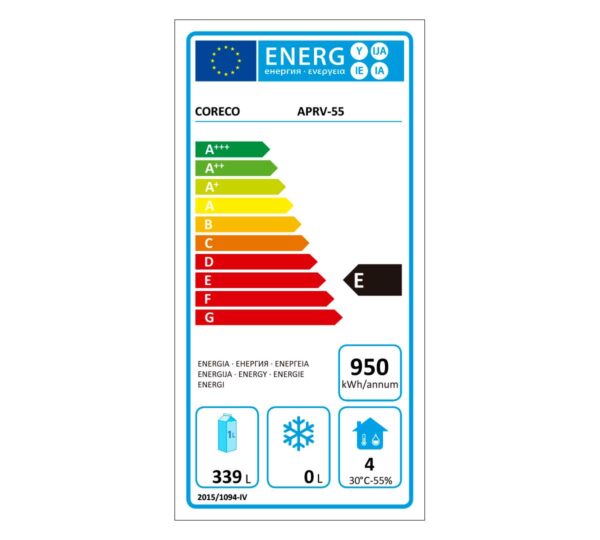 CORECO - ARMARIO FRIGORÍFICO FIT APRV-55 - 409 LITROS