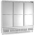 El Armario Refrigerado Snack ACR-2006 de Coreco tiene control digital de temperatura, descarche optimizado, alarma por puerta abierta y alta temperatura de condensación. Incluye 9 parrillas de acero plastificado. Tiene 6 medias puertas. Sus características son las siguientes: Estructura exterior en acero inoxidable AISI-304, excepto el respaldo. Estructura interior en acero inoxidable AISI-304, con aristas curvas y fondo embutido. Puertas de apertura reversible, con sistema de cierre automático y burlete magnético (permanece abierta al superar los 90° de apertura). Incluye luz interior LED. Contrapuerta inox embutida. Pies en tubo de acero inox ajustables en altura de 13,5 a 20 cm. Cuadro de mandos desmontable. Unidad condensadora ventilada. Paro ventiladores tiro forzado al abrir la puerta. Evaporador sistema tiro forzado, con recubrimiento epoxi anticorrosión. Aislamiento en poliuretano inyectado. Aislamiento perimetral de 7 cm. Evaporación automática del agua de descarche. Eficiente gestión del consumo de energía. Sus especificaciones técnicas son: Capacidad 1.852 litros. Temperatura -2º/+8 ºC. Refrigerante R290. Clase energética E. Tiene 6 medias puertas. Sus dimensiones son 205,5 x 73,5 x 216 cm. Incluye 9 parillas de acero plastificado. Voltaje 230 V.