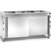 DISTFORM - MESA BAÑO MARÍA CON RESERVA CALIENTE 700 - FONDO 70CM