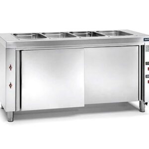 DISTFORM - MESA BAÑO MARÍA CON RESERVA CALIENTE 700 - FONDO 70CM