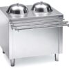 DISTFORM - SELF DISPENSADOR CALIENTE PARA PLATOS DOBLE - CAPACIDAD 130 PLATOS