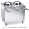 DISTFORM - SELF DISPENSADOR CALIENTE PARA PLATOS DOBLE - CAPACIDAD 130 PLATOS