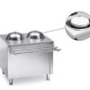 DISTFORM - SELF DISPENSADOR CALIENTE PARA PLATOS DOBLE - CAPACIDAD 130 PLATOS