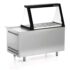 CORECO - MESA PREPARACIÓN CRISTAL ELEVABLE 2 PUERTAS PC80-150-15-LGL
