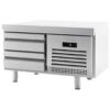 INFRICO - MESA DE CONGELACIÓN GASTRONORM GN 1/1 BAJA 2 CAJONES MSG 1000 BT
